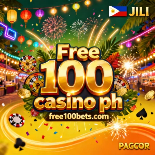 Free 100 casino ph logo